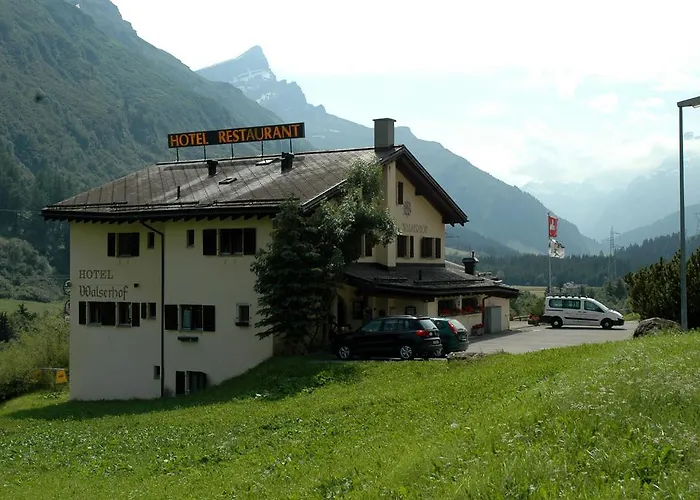 Restaurant Walserhof Otel Medels Im Rheinwald